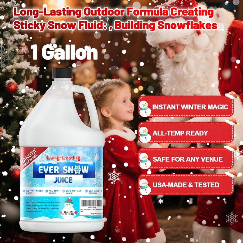 HAKUTA Store سائل آلة الثلج المتجمد، عصير ثلج يدوم طويلاً 1 جالون - Image 2